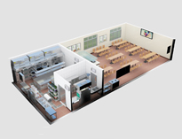 餐饮厨具公司告诉你快餐店香蕉一级视频功能区如何设计